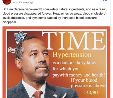 ben carson endorsement ads.